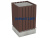 Урна деревянная квадратная с бетонным основанием МАФ 1633 в Майкопе